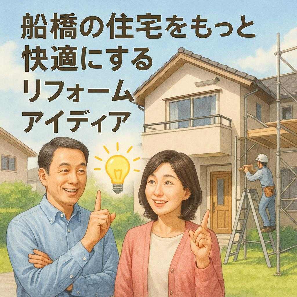 船橋の住宅をもっと快適にするリフォームアイディア