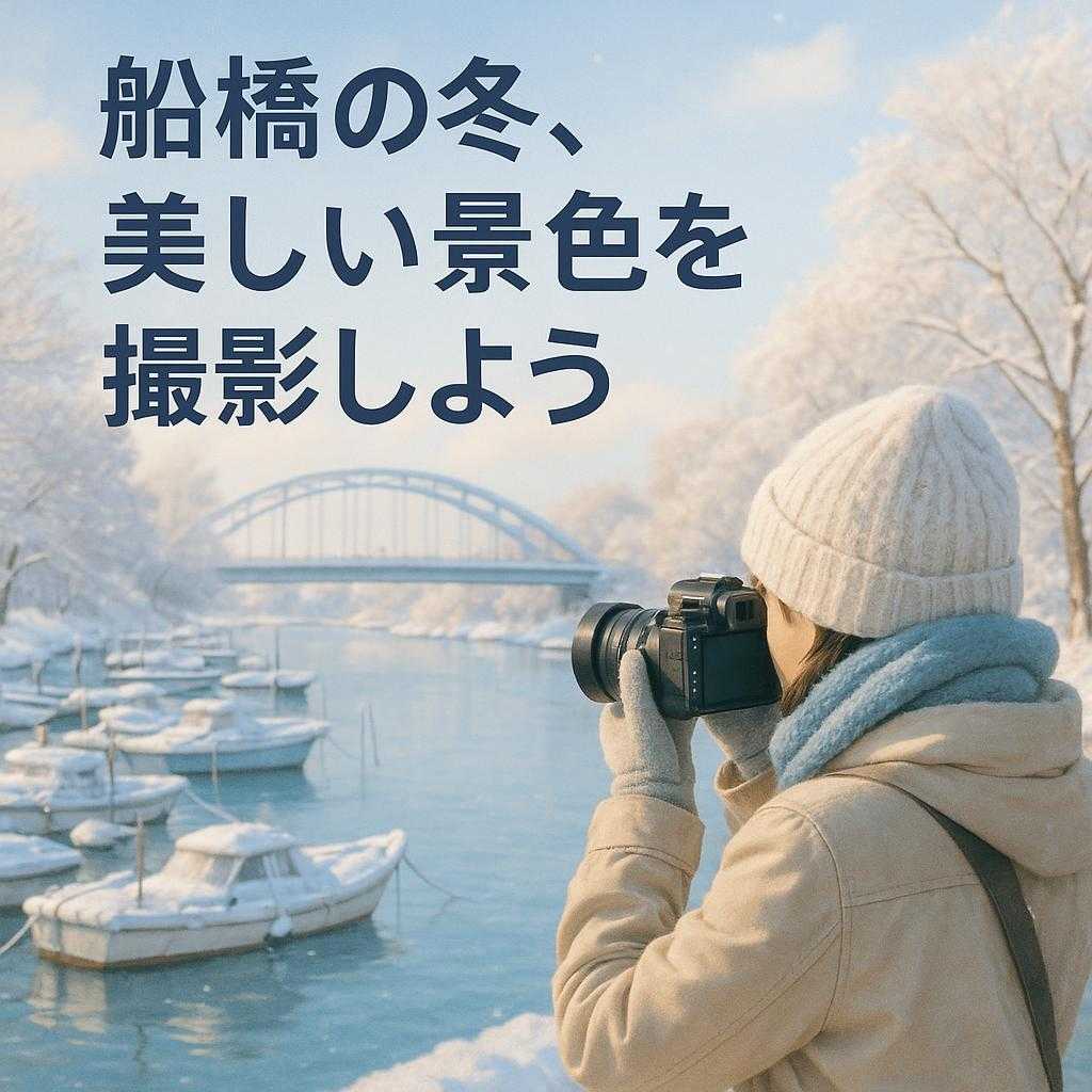 船橋の冬、美しい景色を撮影しよう