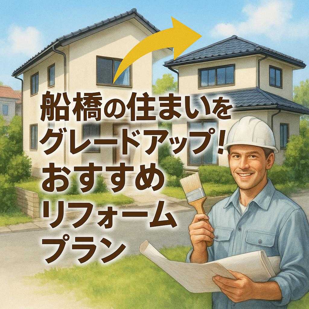 船橋の住まいをグレードアップ!おすすめリフォームプラン