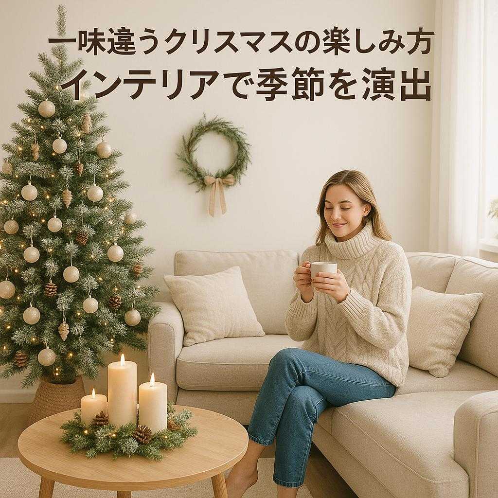 一味違うクリスマスの楽しみ方・インテリアで季節を演出