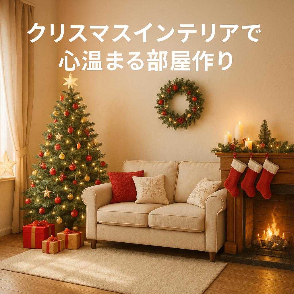 クリスマスインテリアで心温まる部屋作り