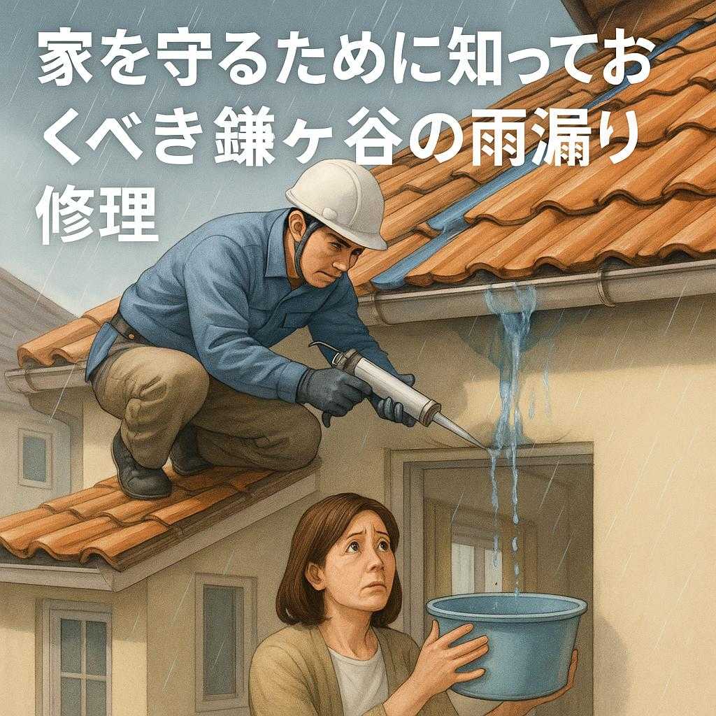 家を守るために知っておくべき鎌ヶ谷の雨漏り修理