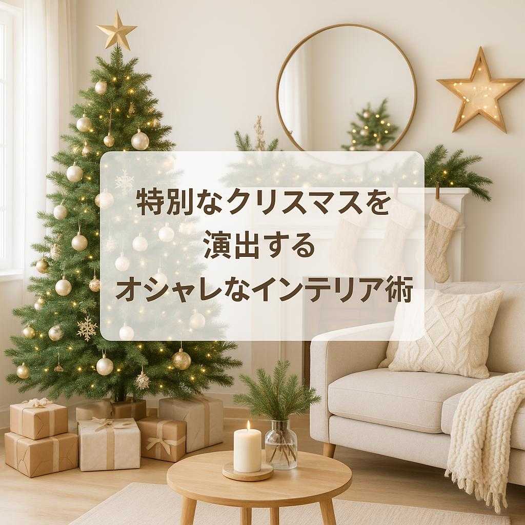 特別なクリスマスを演出するオシャレなインテリア術