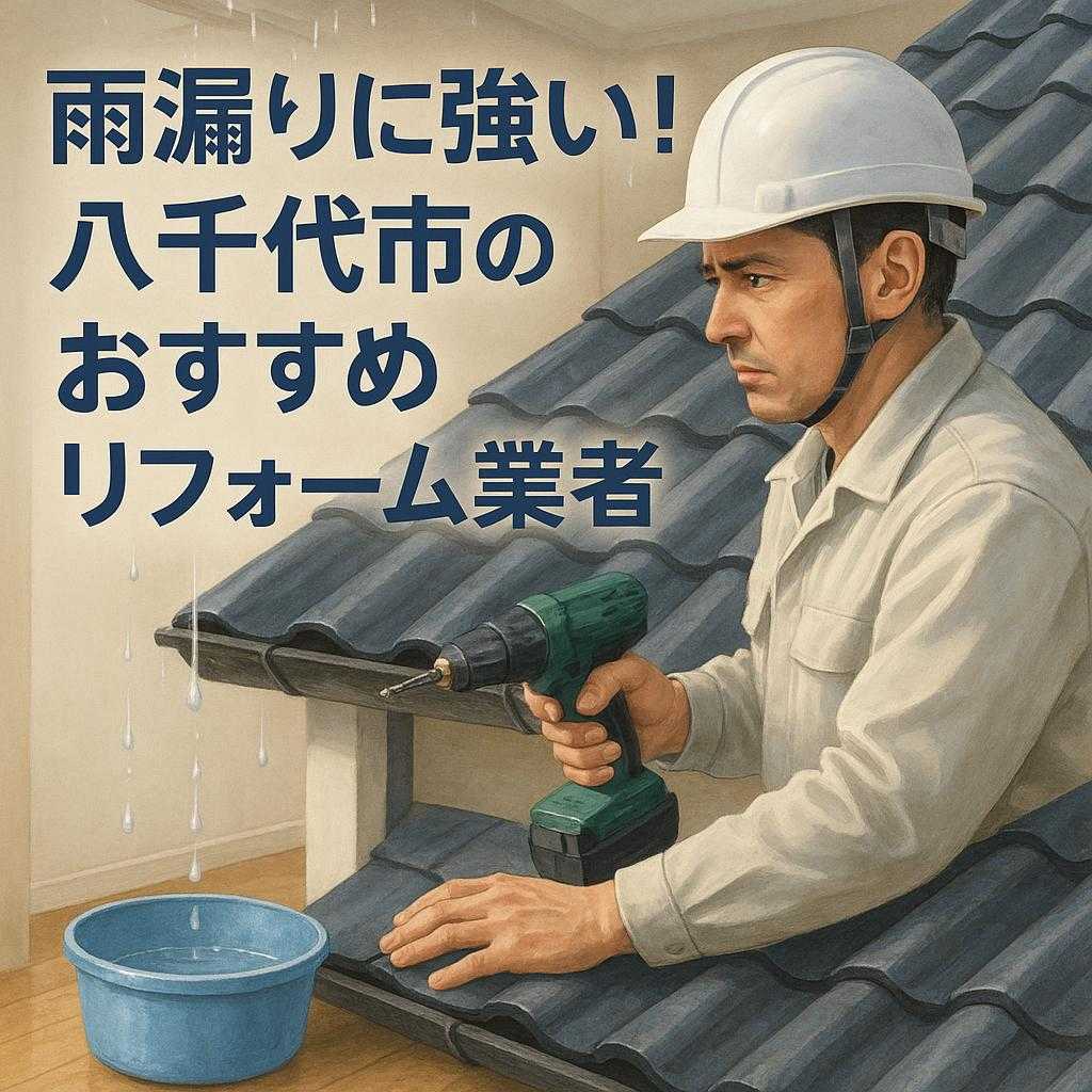 雨漏りに強い！八千代市のおすすめリフォーム業者