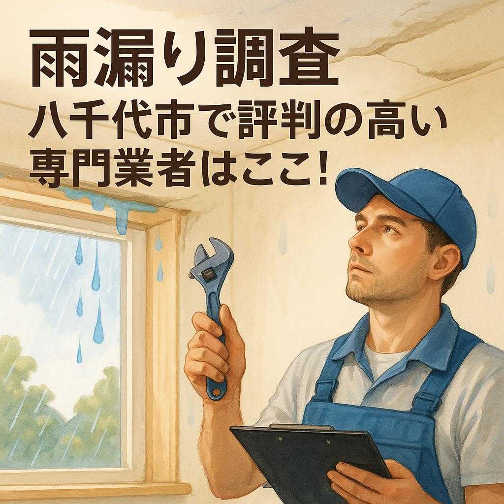 雨漏り調査 八千代市で評判の高い専門業者はここ！