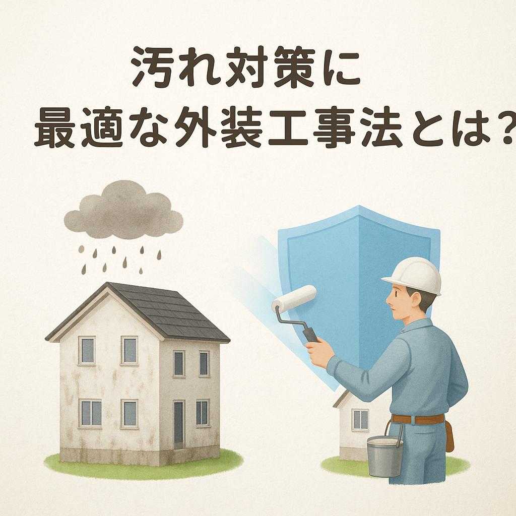 汚れ対策に最適な外装工事法とは？