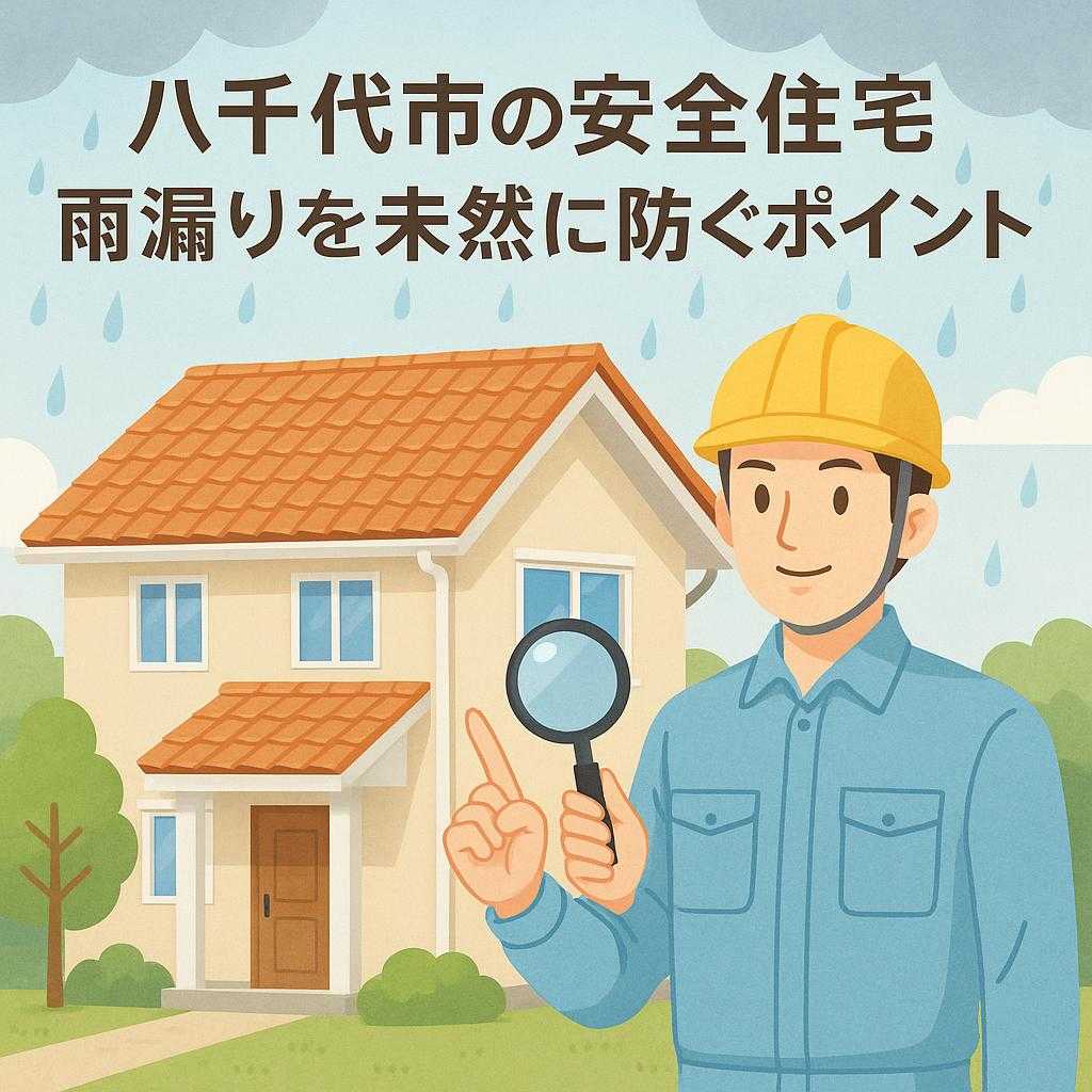 八千代市の安全住宅 雨漏りを未然に防ぐポイント