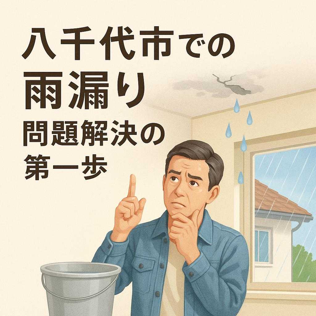 八千代市での雨漏り 問題解決の第一歩