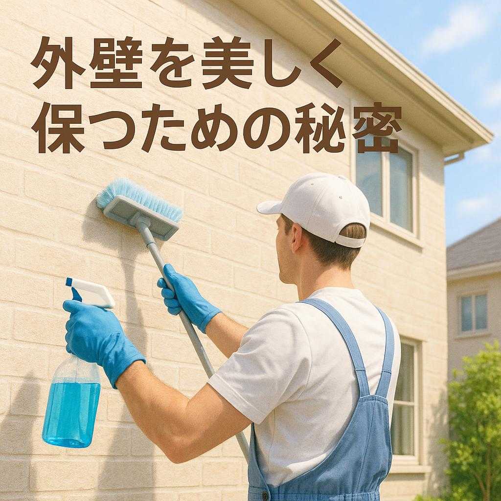 外壁を美しく保つための秘密