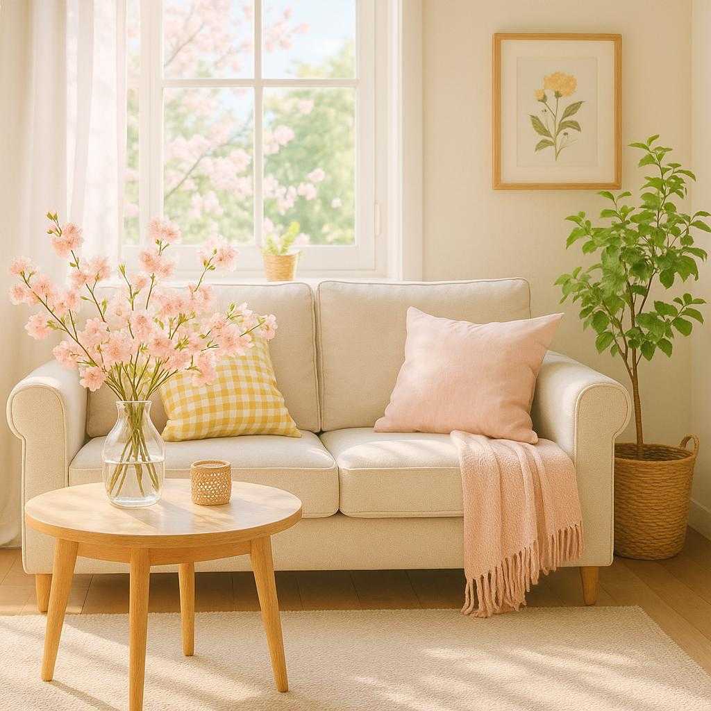 春を楽しむためのインテリアアップデート術