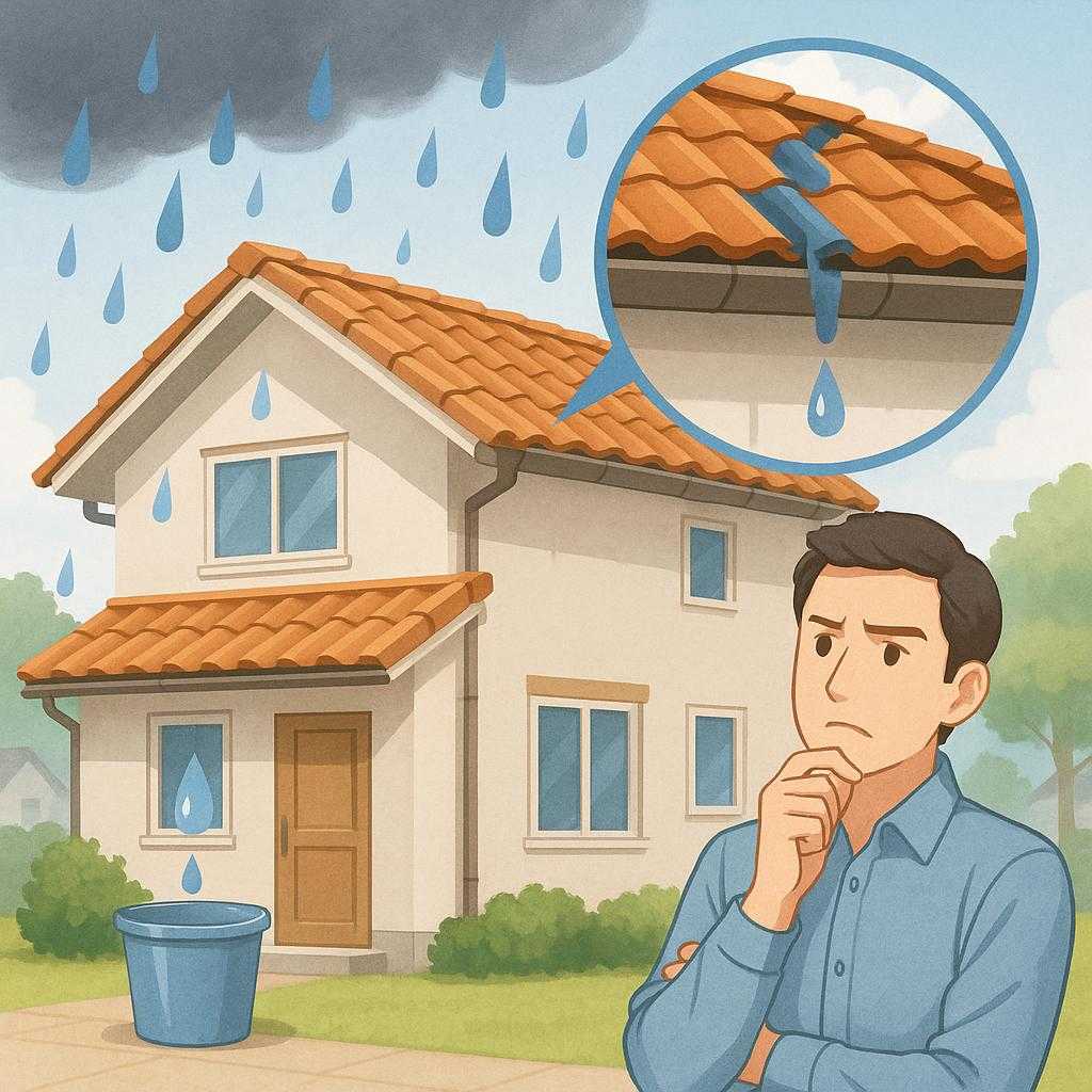 なぜ鎌ヶ谷市で雨漏りが増えているのか?その原因と対処法