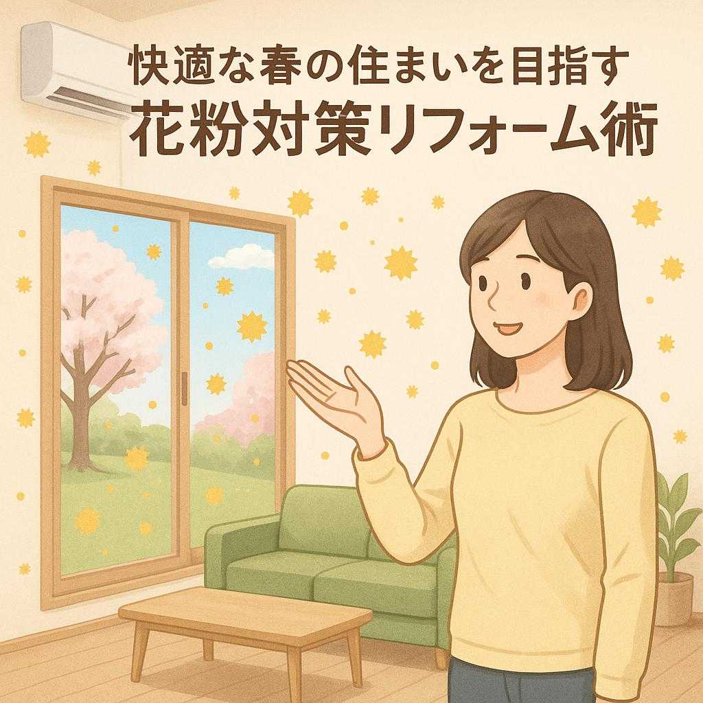 快適な春の住まいを目指す花粉対策リフォーム術