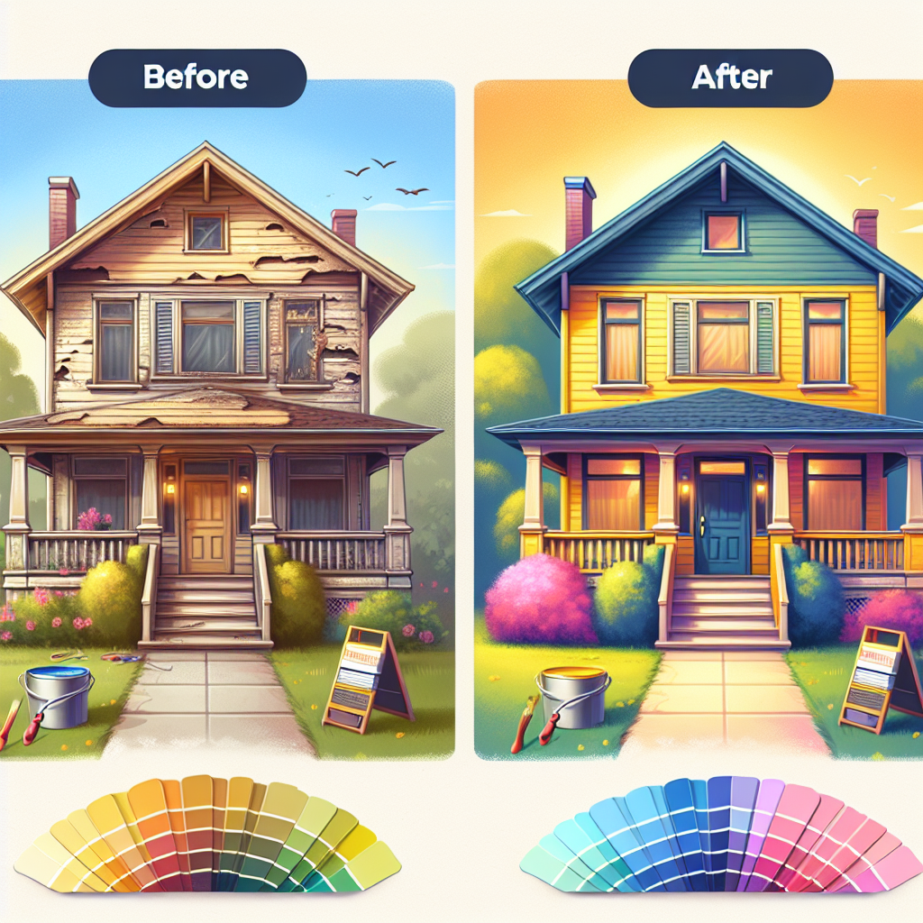 外壁塗装で家の印象を変える!カラー選びのコツ