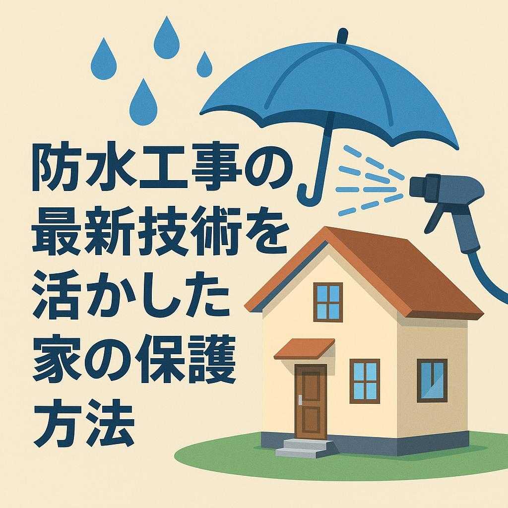 防水工事の最新技術を活かした家の保護方法