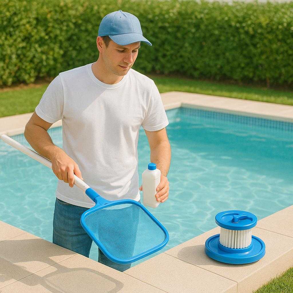 プールのお手入れ方法!清潔を保つための基本ケア