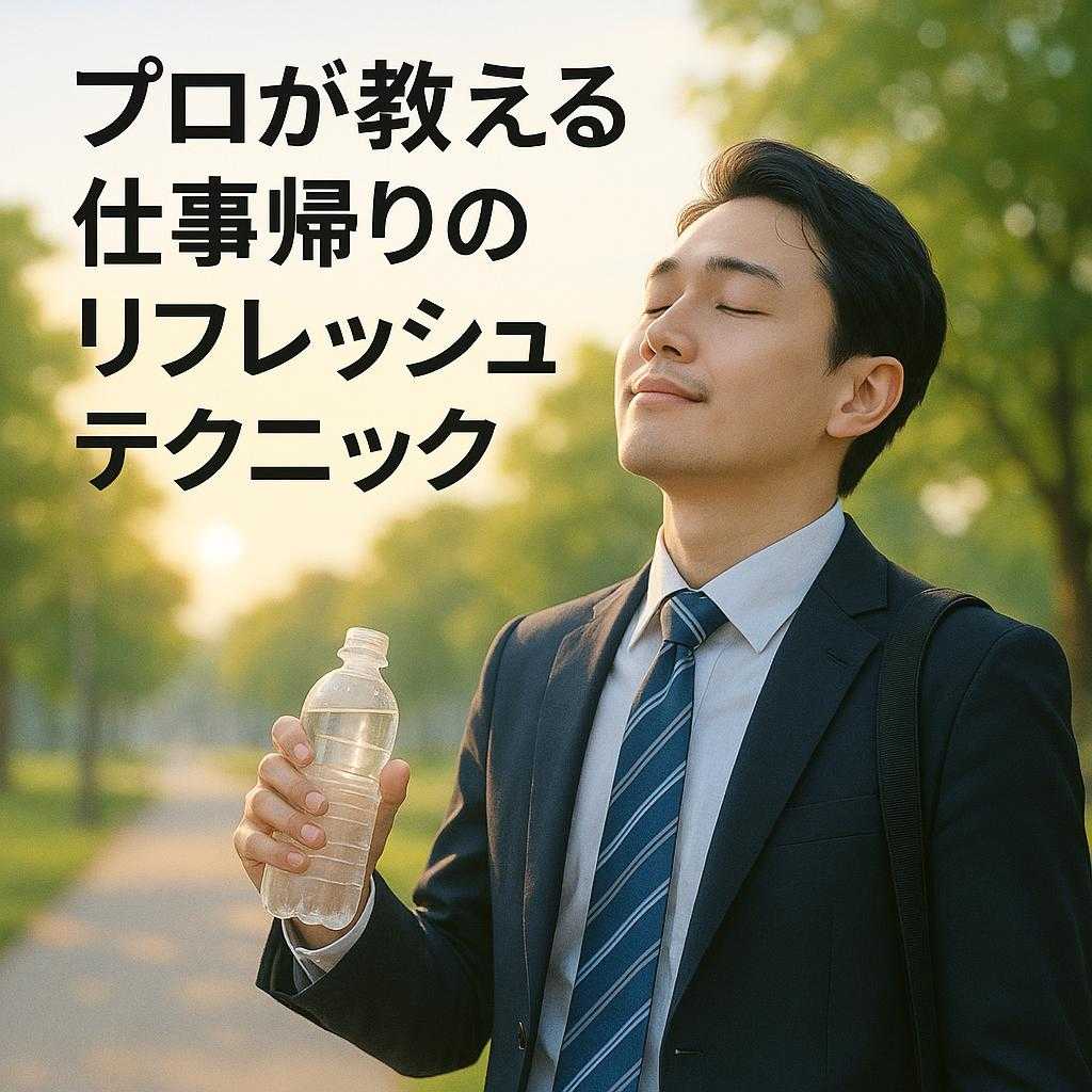 プロが教える仕事帰りのリフレッシュテクニック