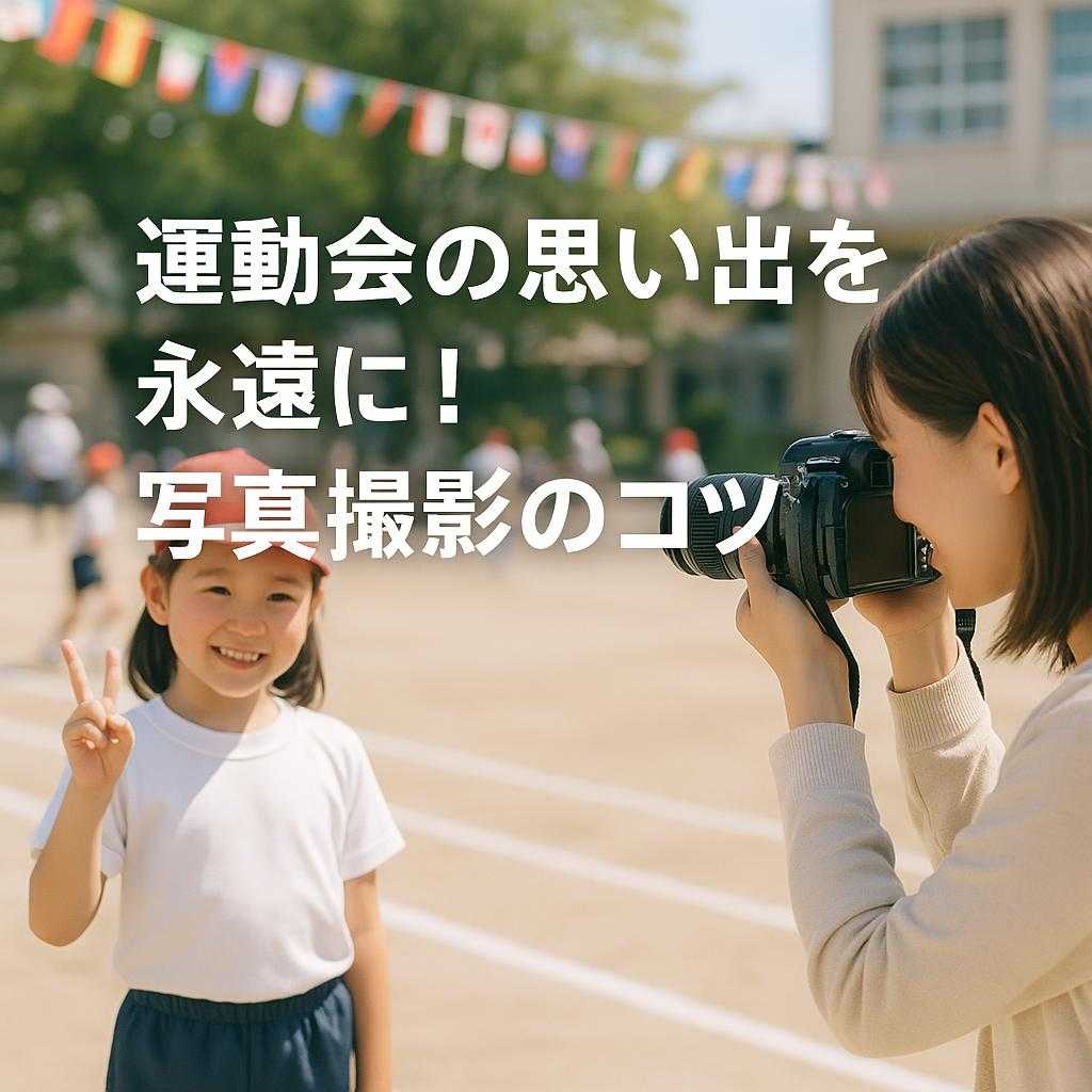 運動会の思い出を永遠に!写真撮影のコツ