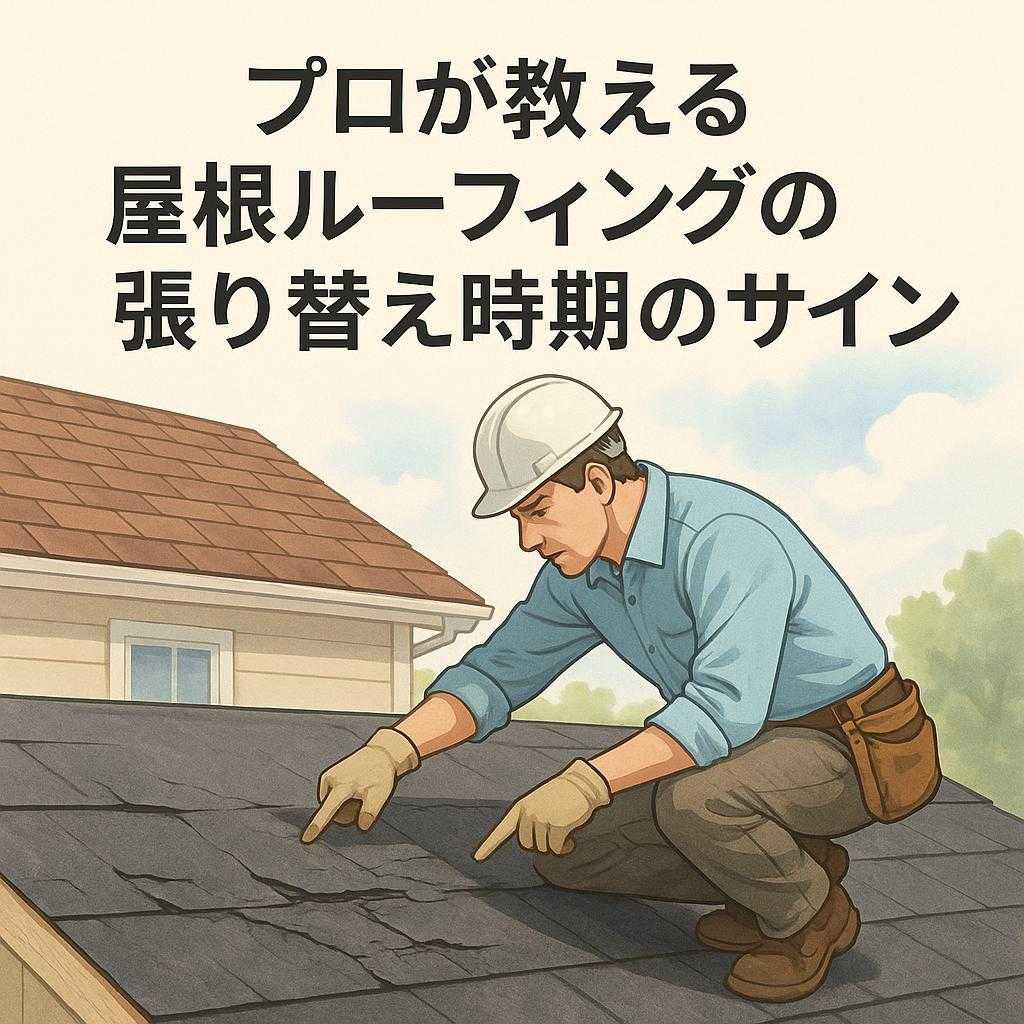 プロが教える屋根ルーフィングの張り替え時期のサイン