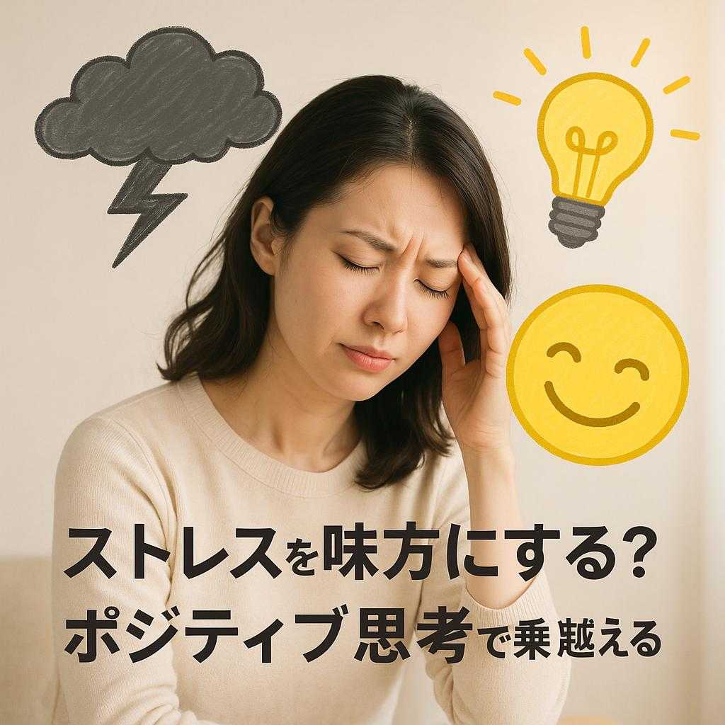 ストレスを味方にする?ポジティブ思考で乗り越える術