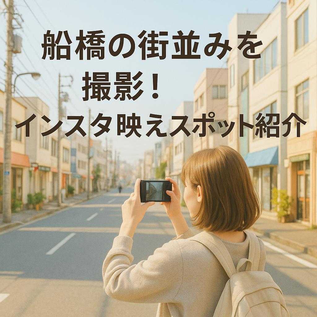 船橋の街並みを撮影!インスタ映えスポット紹介