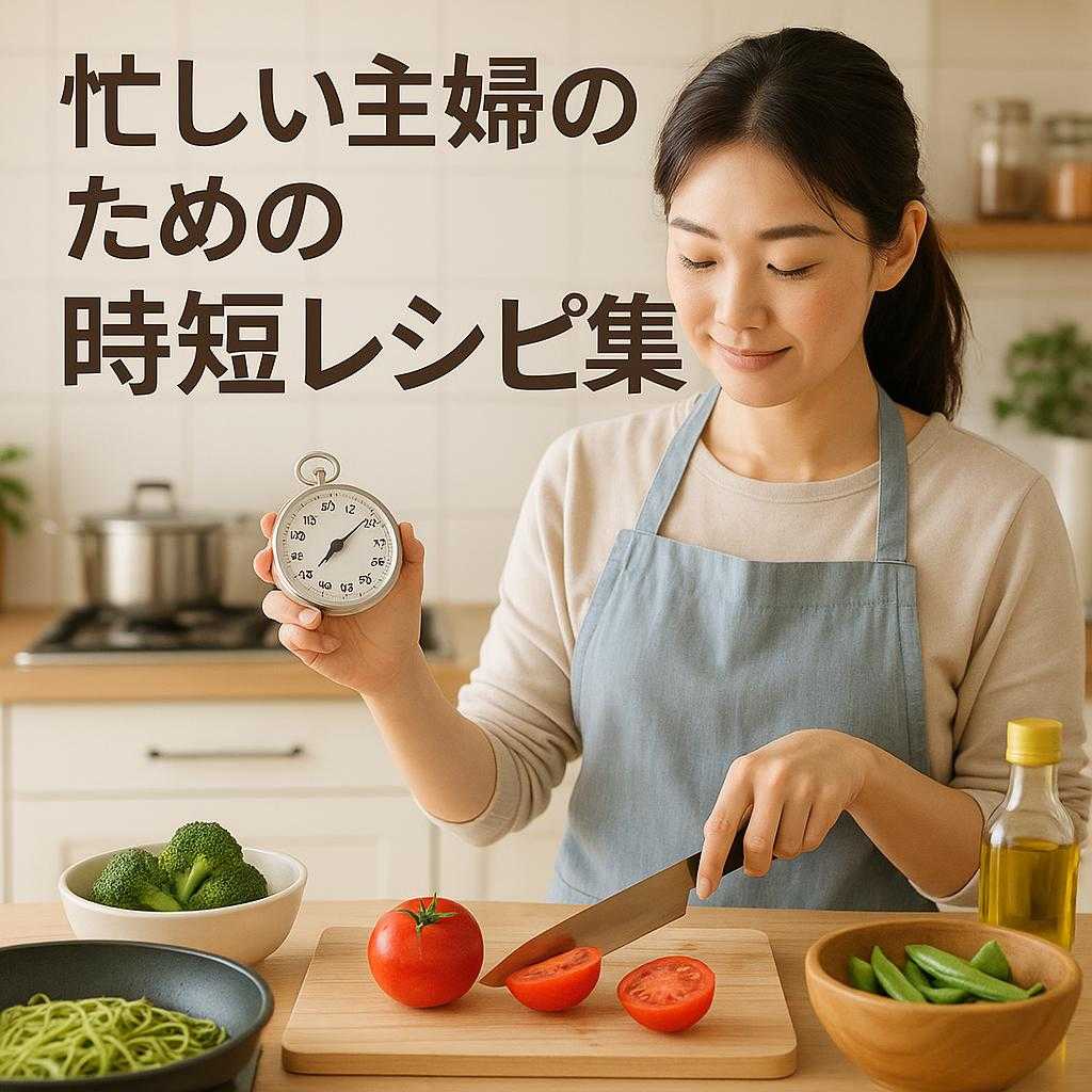忙しい主婦のための時短レシピ集