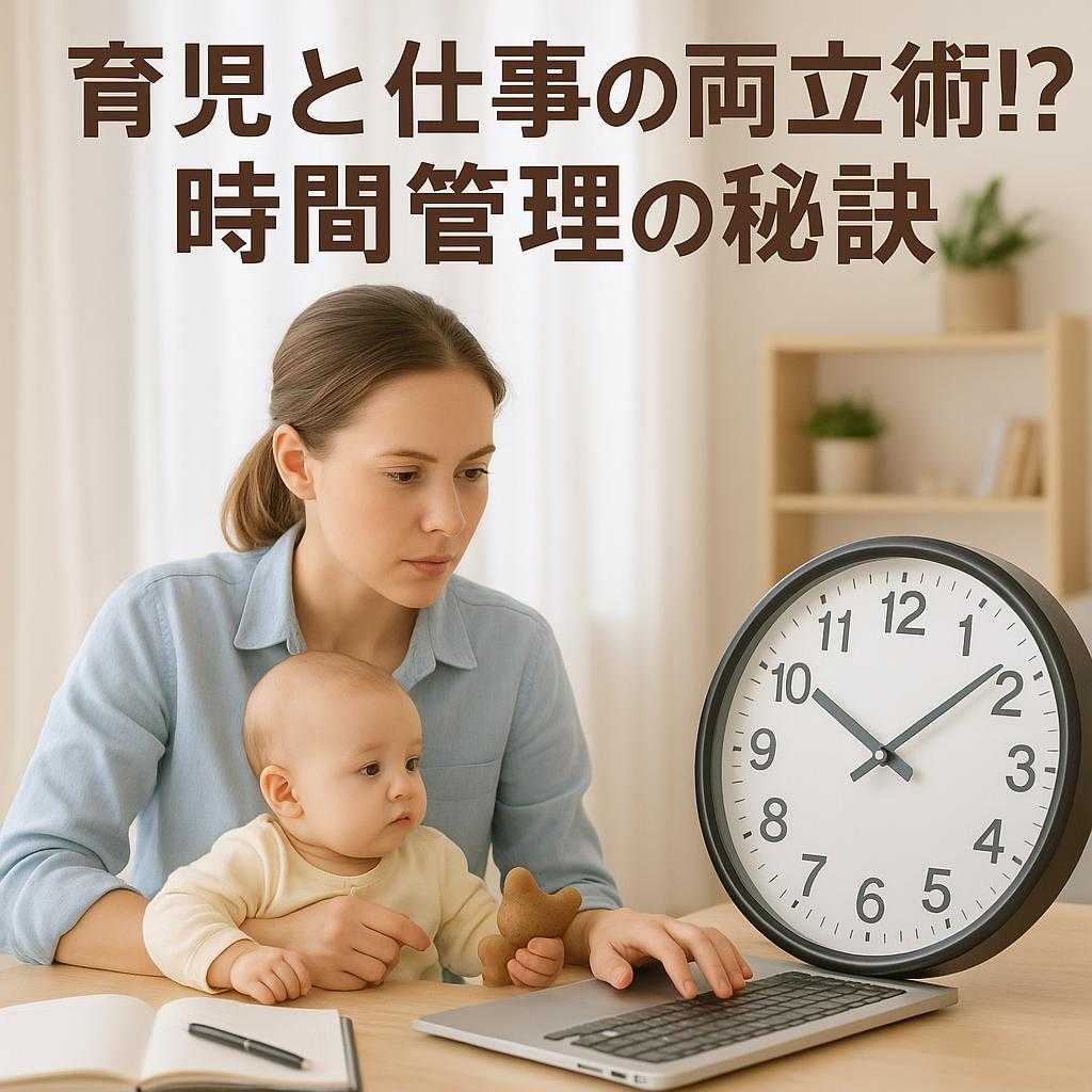 育児と仕事の両立術!? 時間管理の秘訣