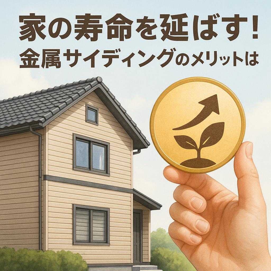 家の寿命を延ばす!金属サイディングのメリットとは
