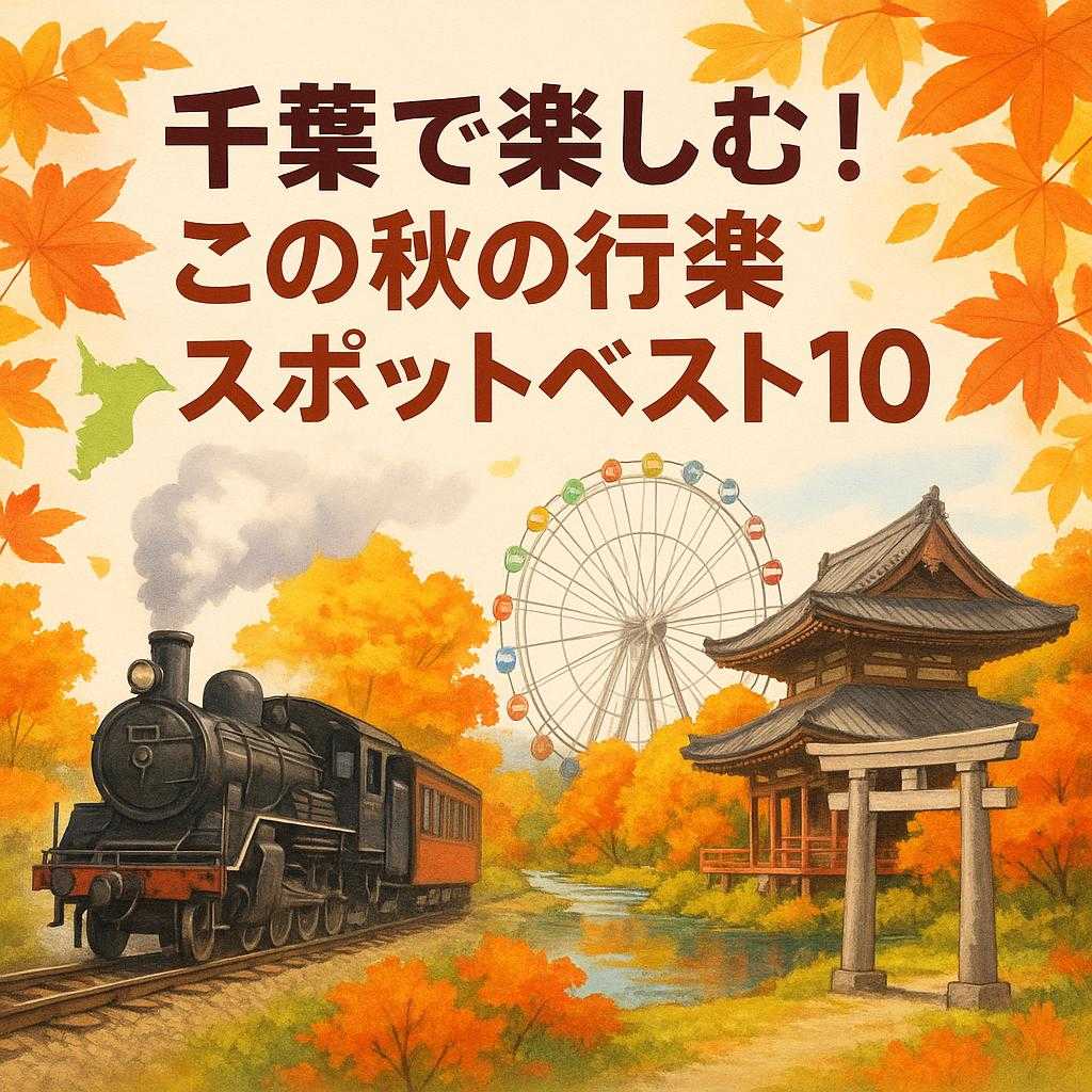 千葉で楽しむ!この秋の行楽スポットベスト10