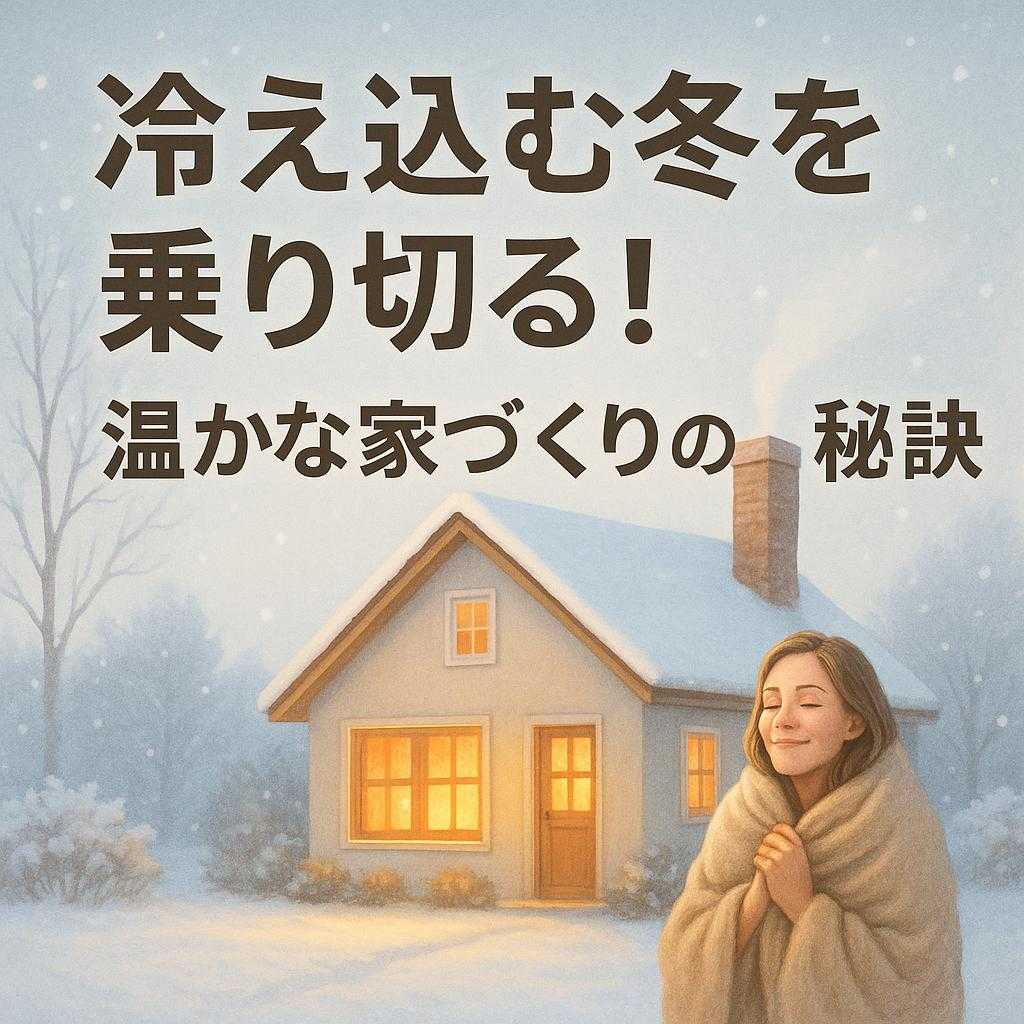 冷え込む冬を乗り切る!温かな家づくりの秘訣