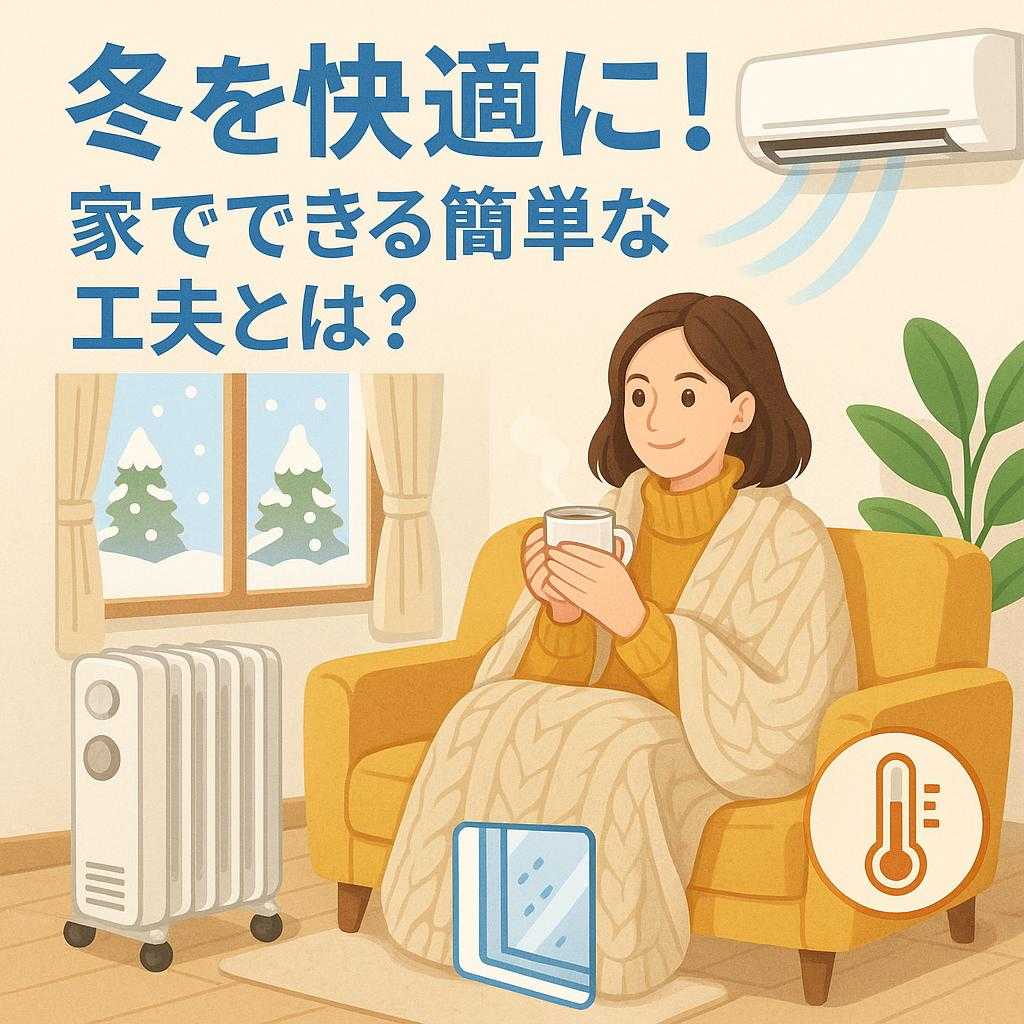 冬を快適に!家でできる簡単な工夫とは?