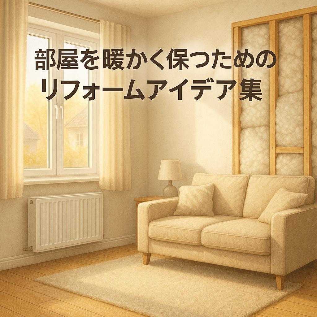 部屋を暖かく保つためのリフォームアイデア集