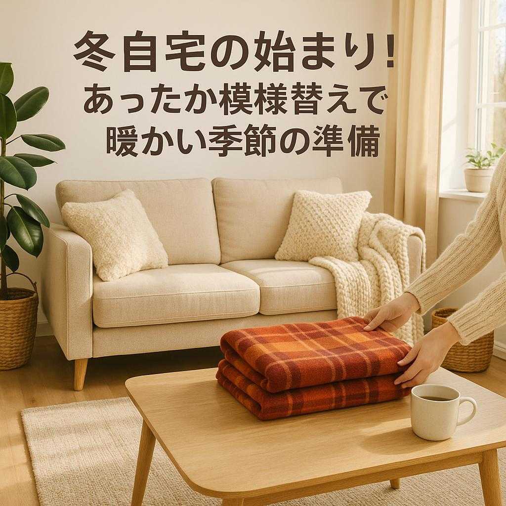 冬自宅の始まり!あったか模様替えで暖かい季節の準備